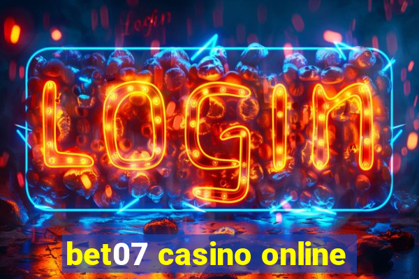 bet07 casino online